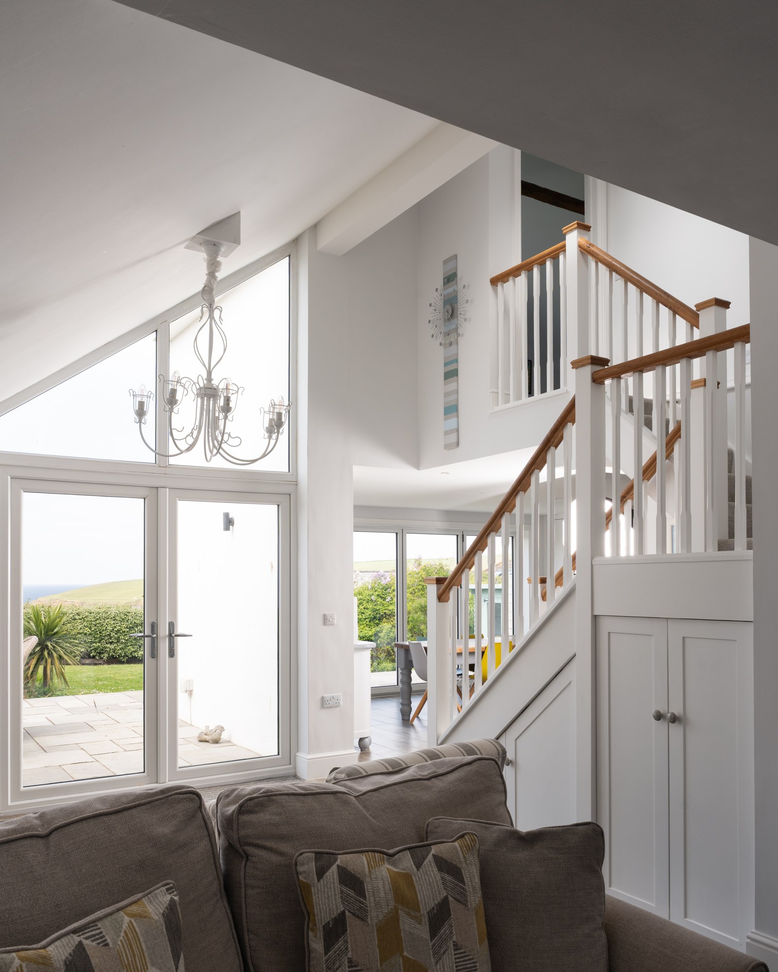 Stair hall at Kingsley House