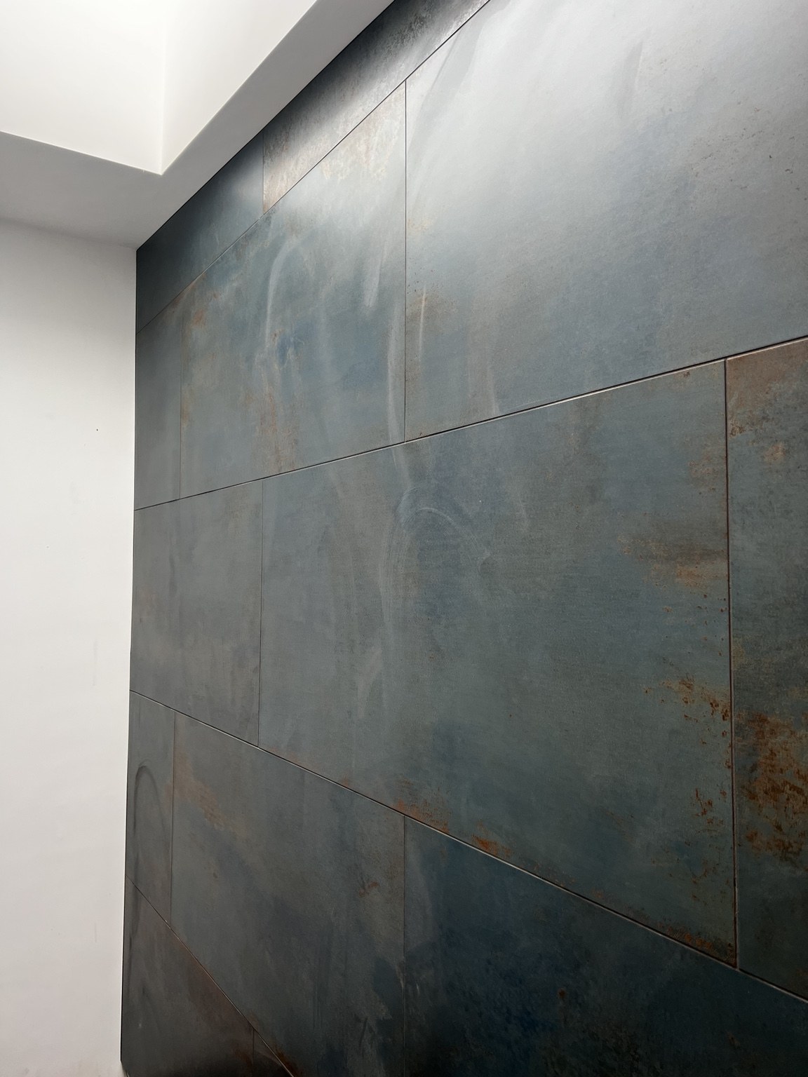 Feature wall at Little Bodieve