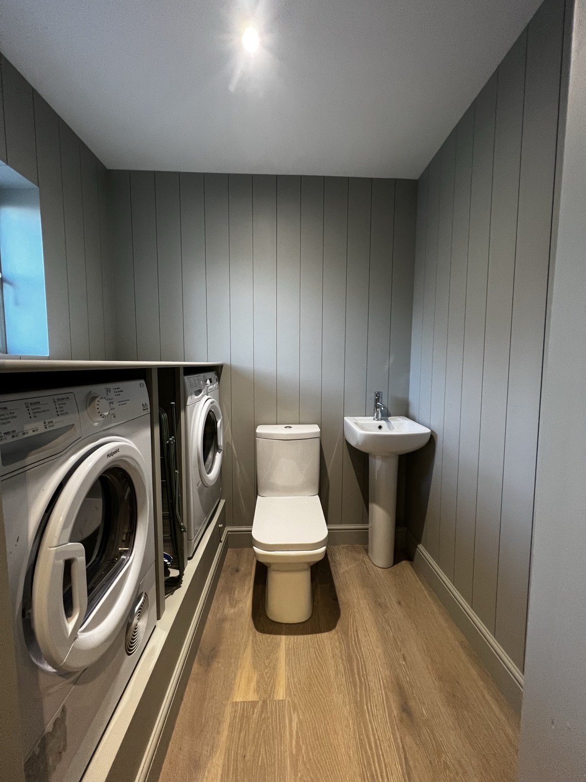 Utility room at St Issy Barn Conversion